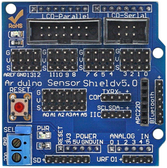 SainSmart Sensor Shield V5 4 Arduino APC220 Bluetooth ... 5 pin wiring plug schematic 