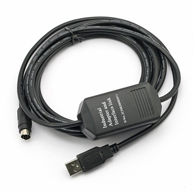 New PLC Programming USB-SC09-FX Cable For Mitsubishi MELSEC USB TO